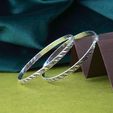 Etherea Silver Bangle